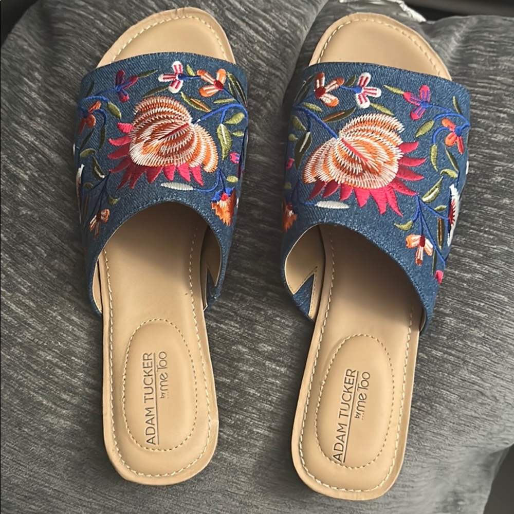 Adam Tucker by Me Too Niko Denim sandals
